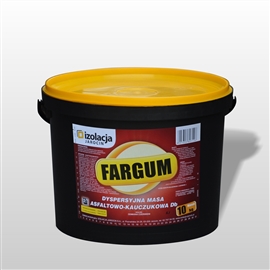 Zdjęcie Kolorowa masa asfaltowo-kauczukowa FARGUM - wiaderko 10 kg